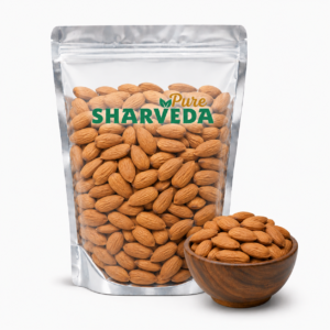 sharveda pure almonds (premium badam)